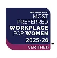 Most Preferred Workplace for Women 2025-26, Certified