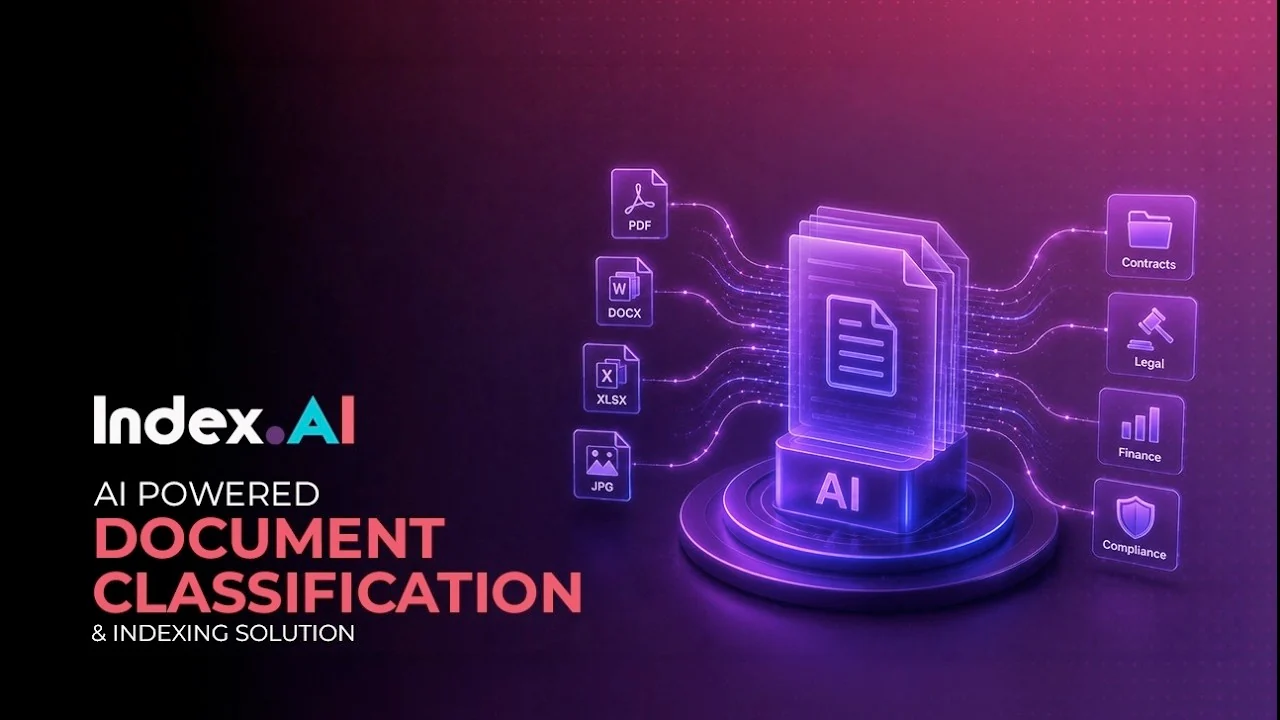Index AI — AI powered document classification and indexing solution